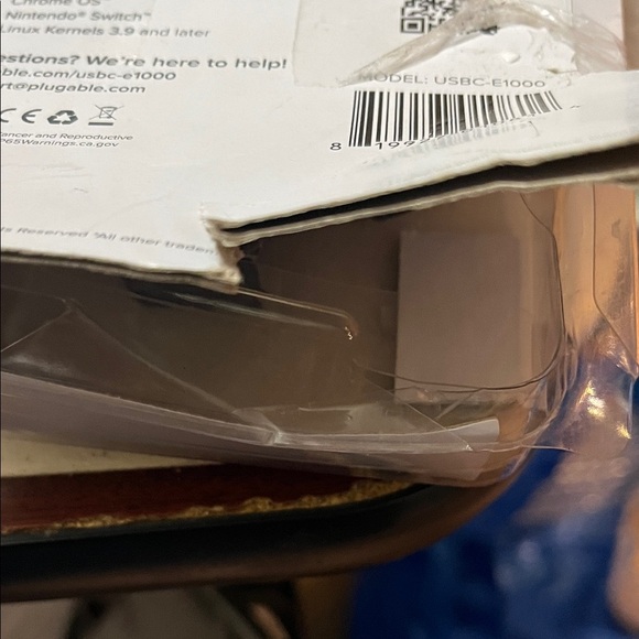 Plugable USB C to Ethernet Adapter, Fast and Reliable Thunderbolt - Picture 7 of 7